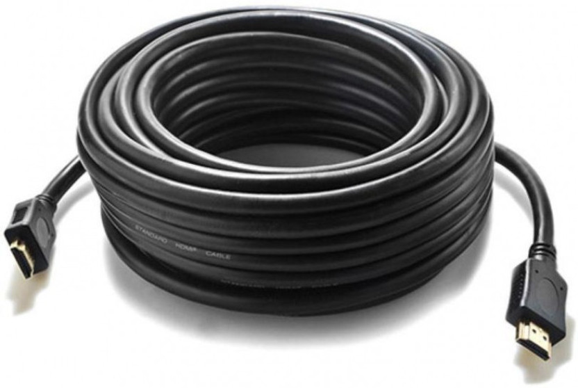 TERABYTE HDMI Cable 15 m HDMI Cable 15 mtr (Compatible with SMART TV, COMPUTER, GAMING CONSOLE, Black,(Compatible with Mobile Mp3, Gaming Device, Laptop, Tablet,, Black, One Cable)