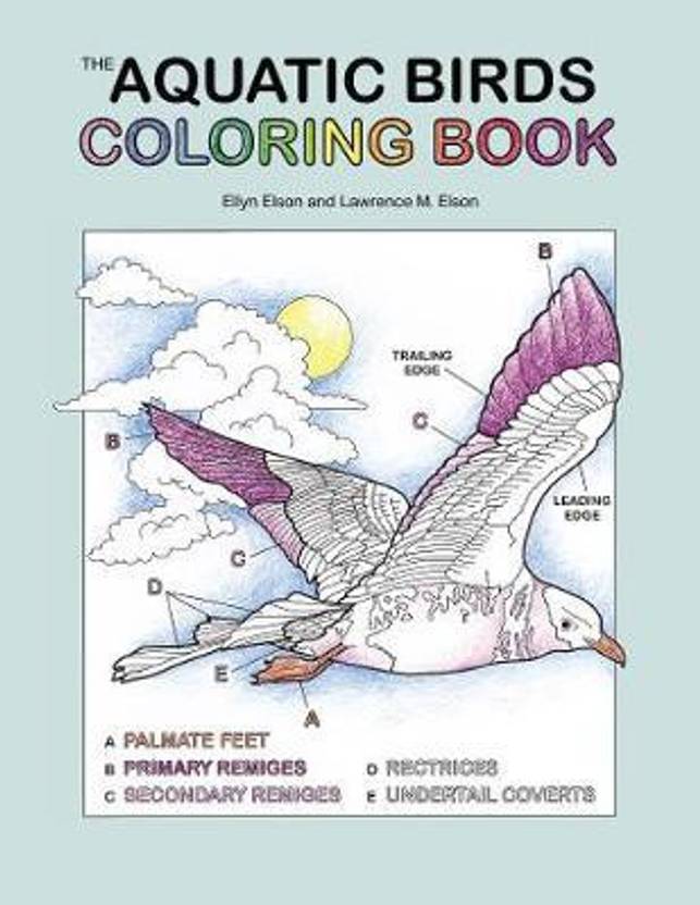 The Aquatic Birds Coloring Book: Buy The Aquatic Birds ...
