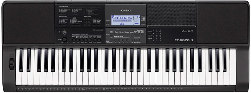 CASIO CT-X870IN KS44A Digital Portable Keyboard(61 Keys)