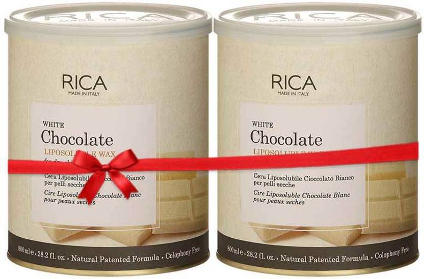 Rica White Chocolate Wax for Sensitive Skin Set of 2 Made in Italy