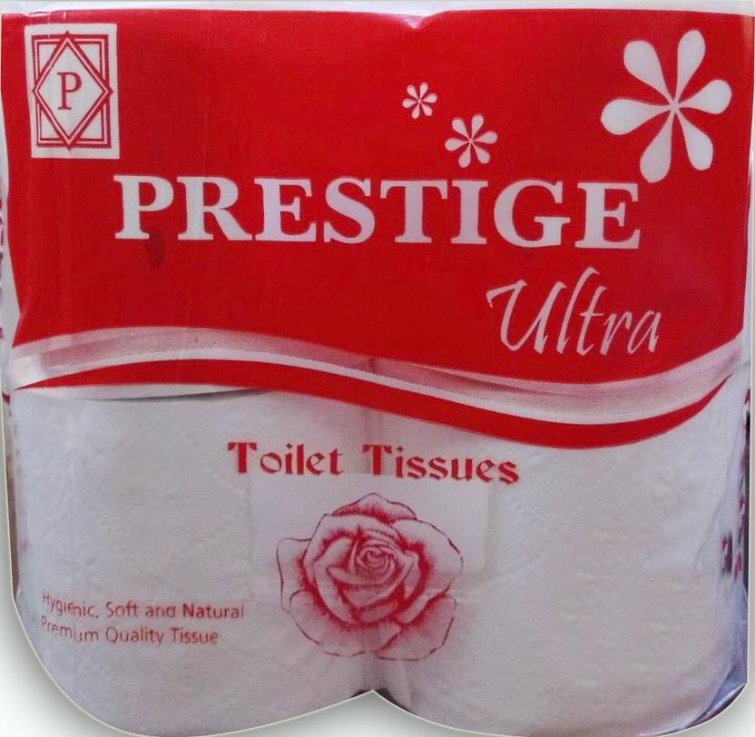 Prestige Premium Quality 100 Natural Tissue Super Soft 4 Rolls In 1