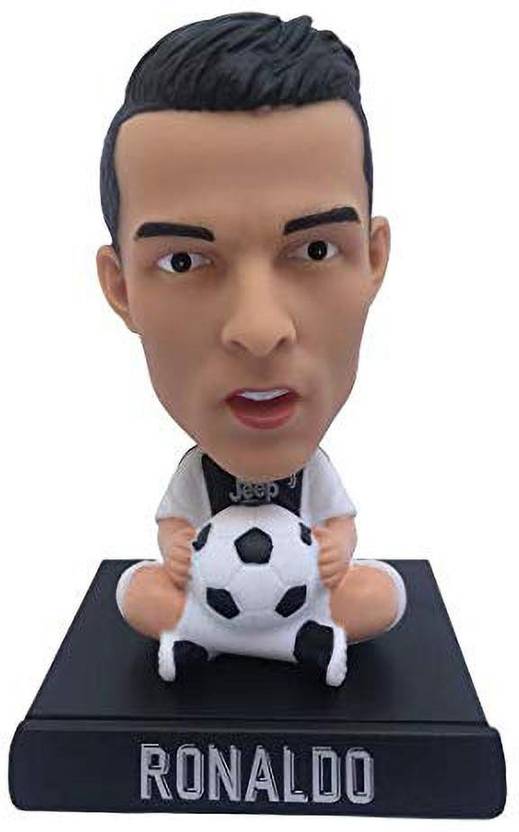 TOY JUNCTION RONALDO BOBBLE HEAD, SUPERSTAR, FOOTBALLER, ACTION FIGURE, MOBILE STAND, SHOW PC