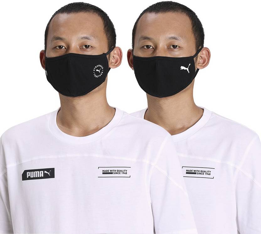 PUMA Face Mask (Set of 2) IN 5409501 Washable Cloth Mask Price in India