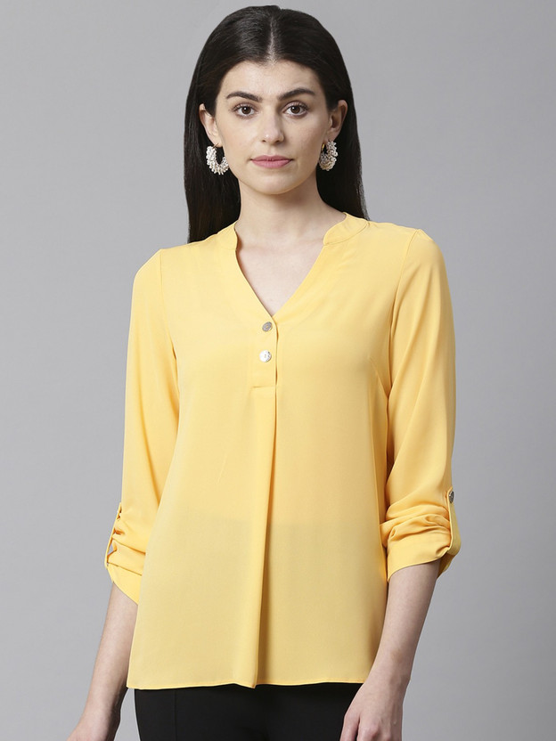 dorothy perkins yellow tops