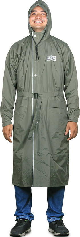 CLOWNFISH Solid Men \u0026 Women Raincoat 
