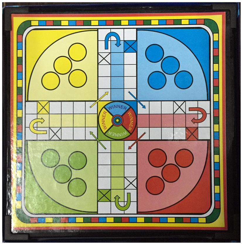 homtoyz All Time Family Entertainer Game Ludo, Snakes and Ladders Educational Board Games Board Game Party & Fun Board Game