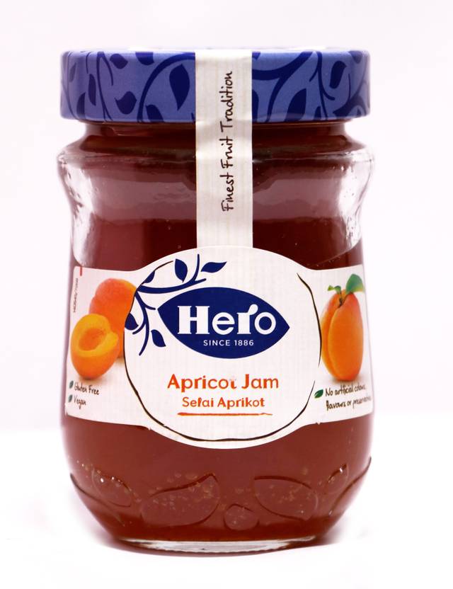 HERO Apricot Jam, 340g 340 g Price in India Buy HERO Apricot Jam