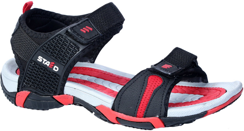 STAED Men Black Sandals - Buy STAED Men 