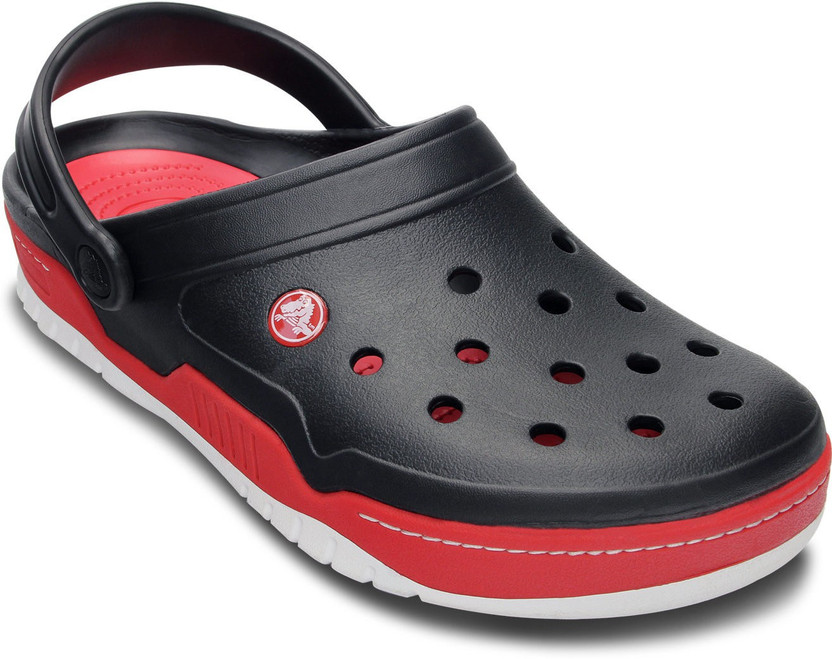 CROCS Front Court Clog Men Black Clogs 
