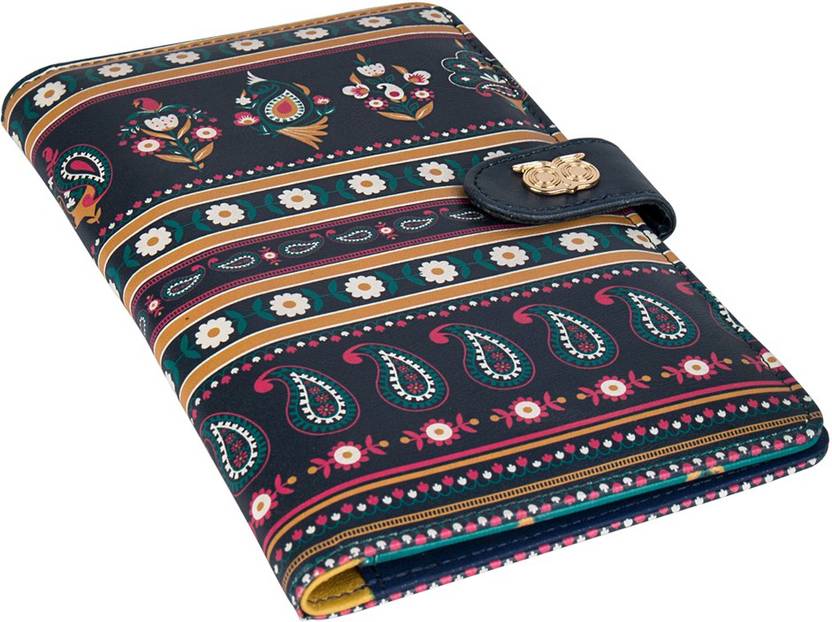 chumbak Garden Of Peacocks Travel Wallet Multicolor Price in India