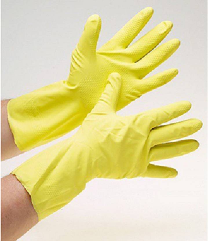 N India Tck Hand Gloves, Stretchable Gloves washable reuse Latex Safety