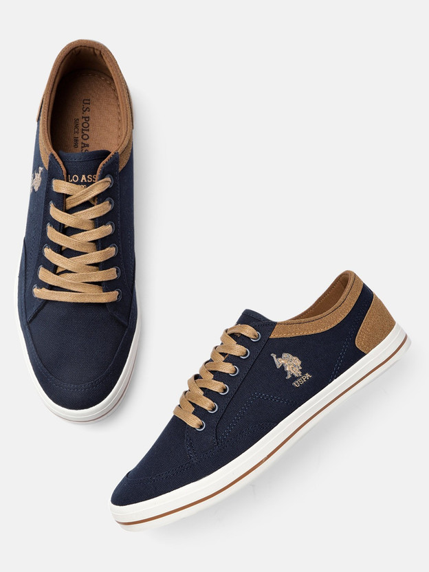Us polo assn navy blue sneakers clearance