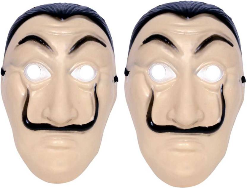 Stardom style Money Heist Character Mask (Pack of 2) Party Mask Price