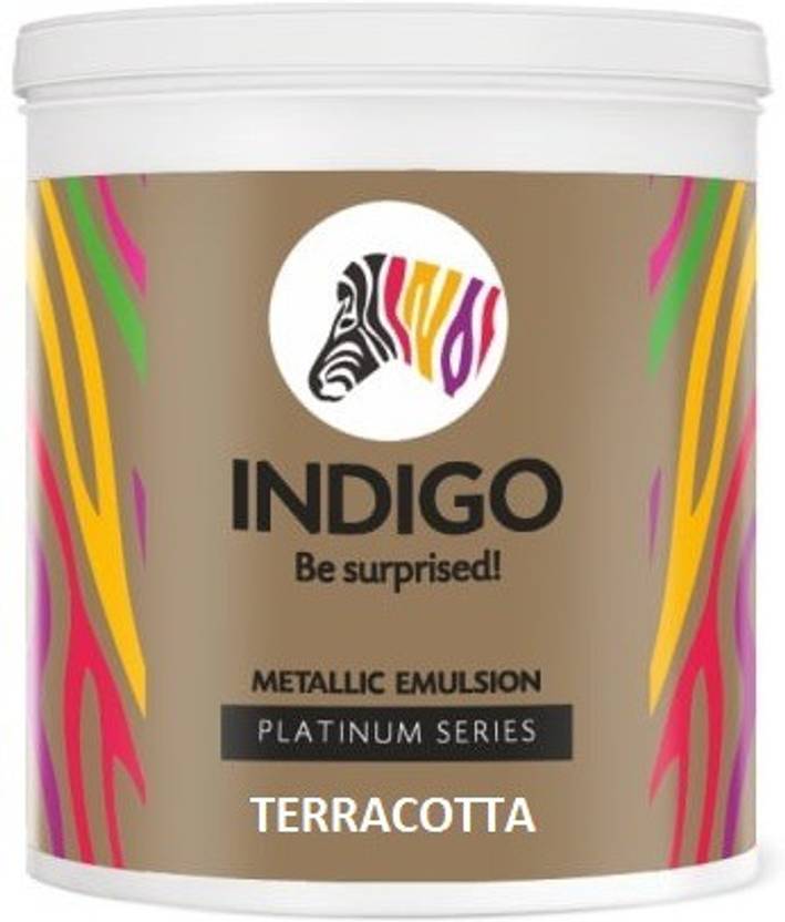 Indigo TERRACOTTA TERRACOTTA Emulsion Wall Paint Price in India Buy
