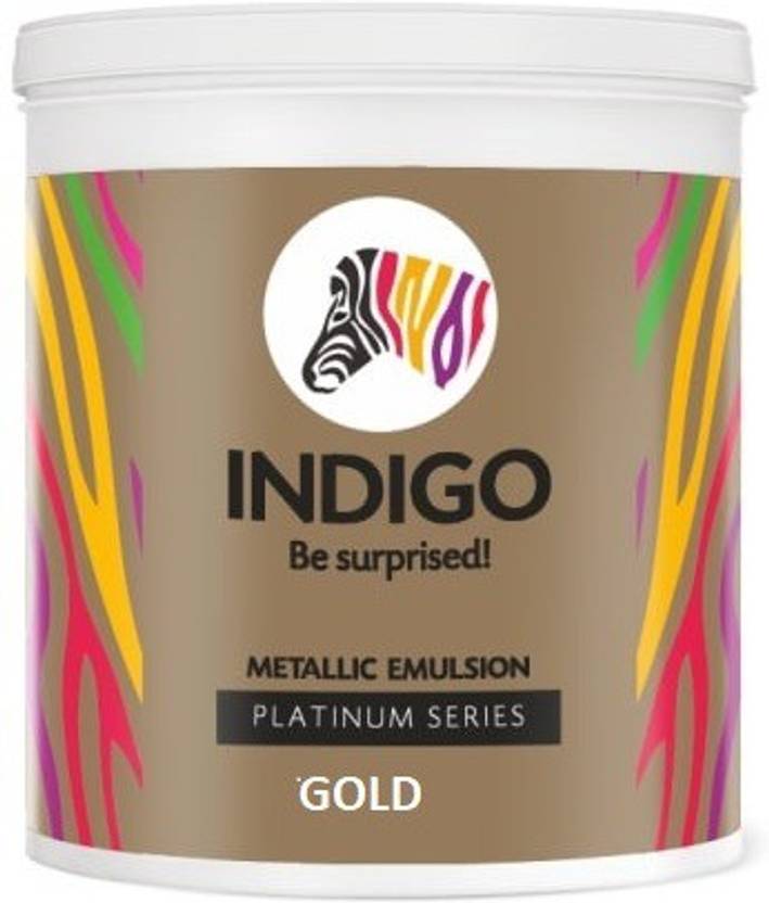 Indigo GOLD GOLD Emulsion Wall Paint Price in India Buy Indigo GOLD