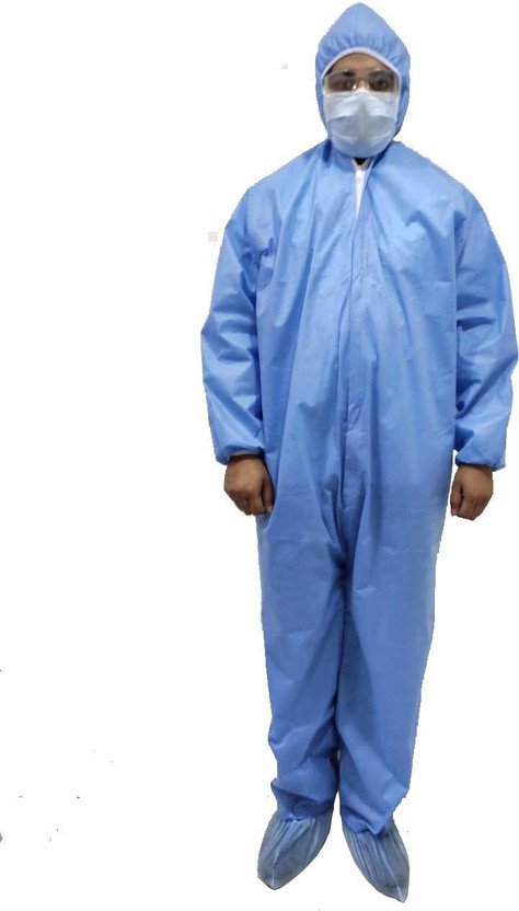 auditech Personal Protection Equipment Kit Safety Jacket(blue)