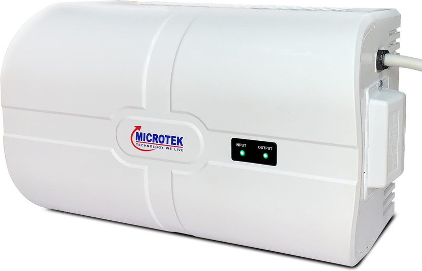 Microtek SMART EM4170+ Wall Mounted Automatic Voltage Stabilizer, Working Power 170V - 270�5V(White)