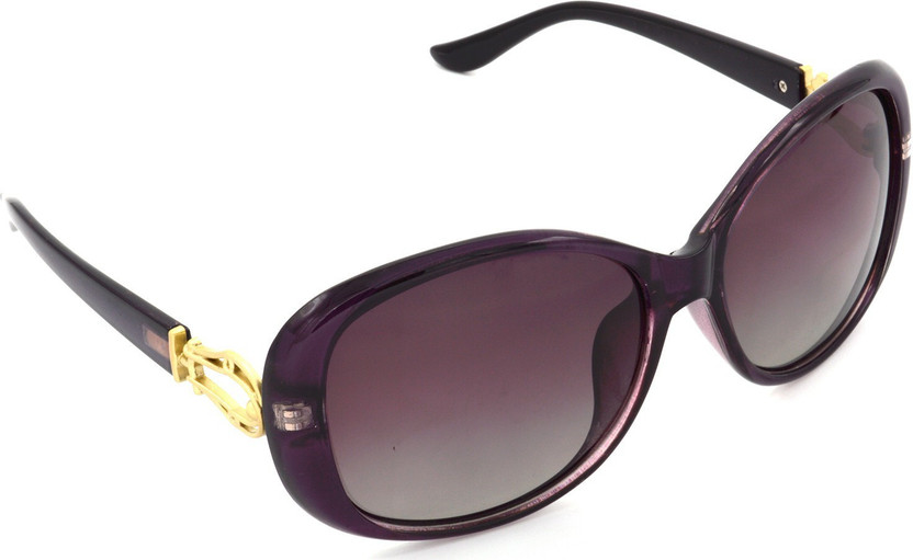 Chanda Khuba Rectangular Sunglasses(For Men & Women, Pink)