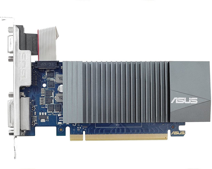 ASUS NVIDIA GeForce GT 710 GDDR5 2 GB NVIDIA Chipset 64 bit 954 MHz Graphics Card