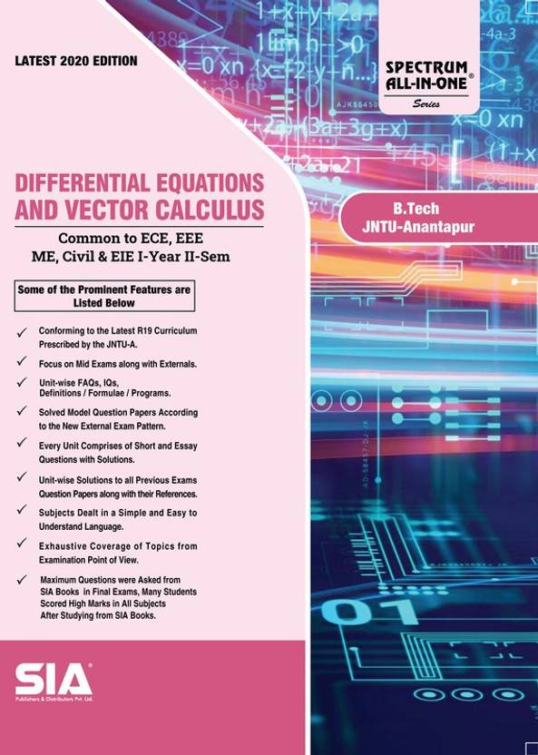 Differential Equations And Vector Calculus, B.Tech IYear IISem