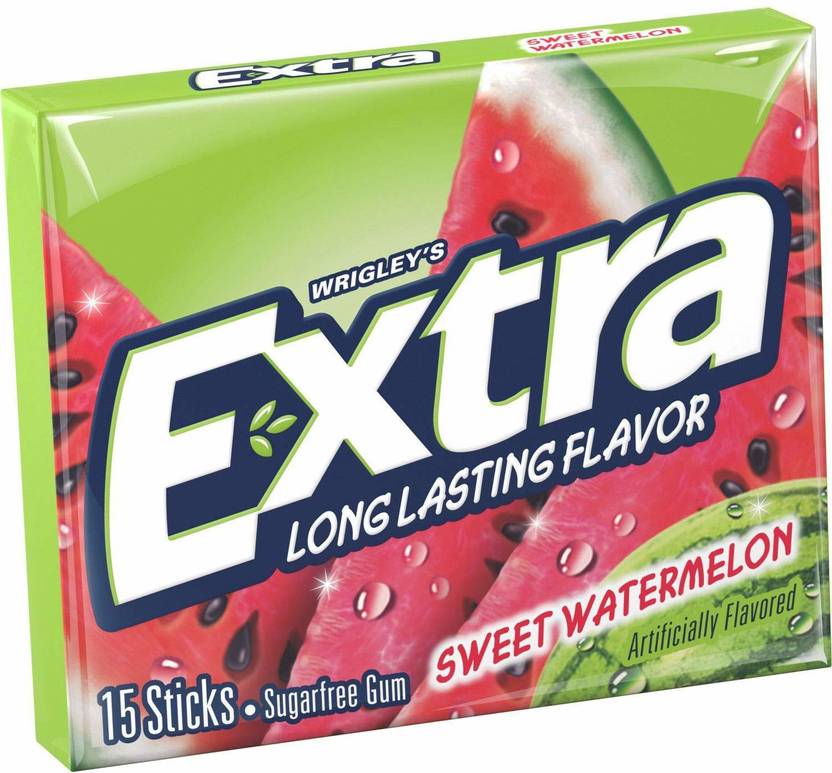 Wrigley's Extra Watermelon Sugarfree Gum WATERMELON Chewing Gum Price