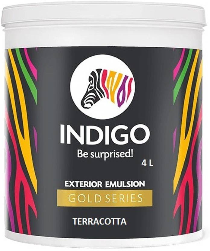 Indigo TERRACOTTA TERRACOTTA Emulsion Wall Paint Price in India Buy
