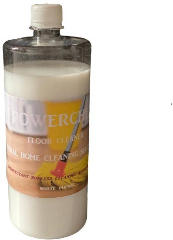 POWERCHEM PURE WHITE PHENYL DISINFECTANT FLOOR CLEANER 1000ML NATURAL Price in India Buy