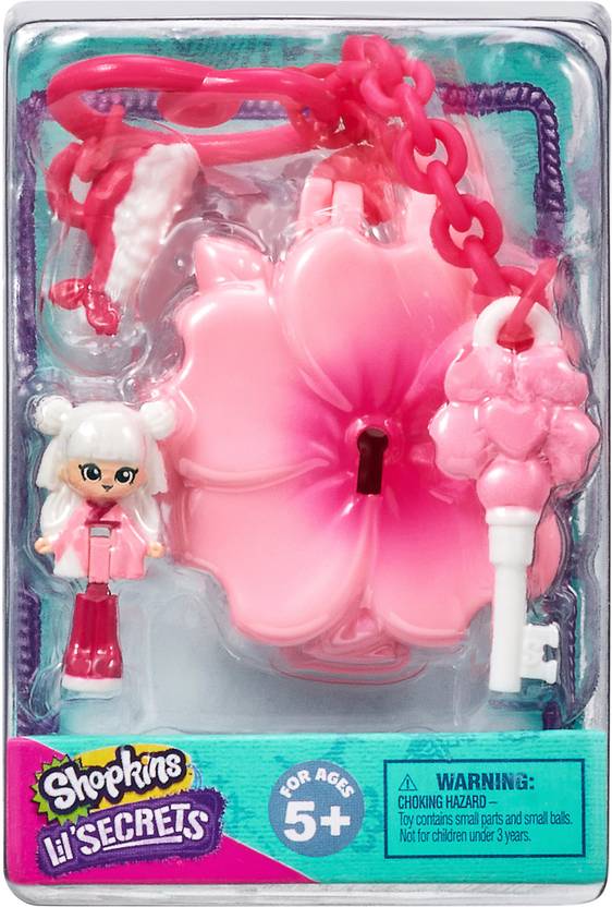 Shopkins Lil Secrets S3 LOCKET for Girls Multicolour Lil Secrets S3