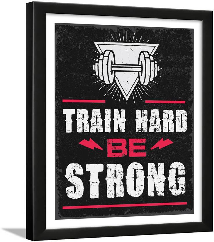 Gym Framed Poster Gym Posters with Frame Framed Gym Motivational