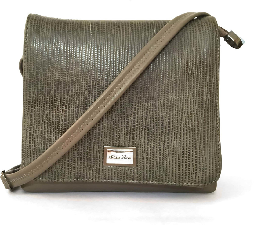 Silver rose sling bags Clearance