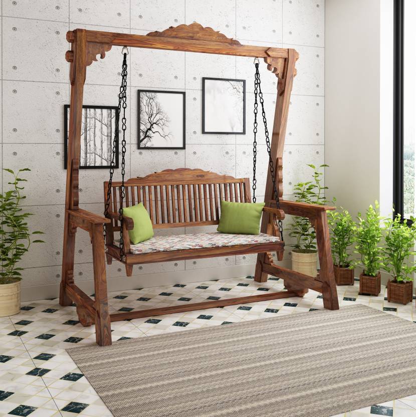 Home Edge Traditional Jhula Wooden Large Swing Price in