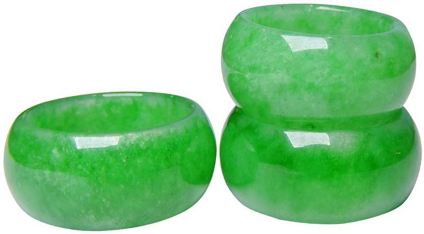 SATYAMANI Natural Green Onyx Ring Crystal Onyx Ring Price in ...