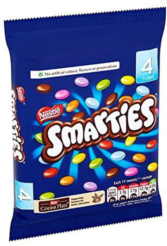 NESTLE Four Tube (4x38g) Imported Milk Chocolate Candy(152 g)