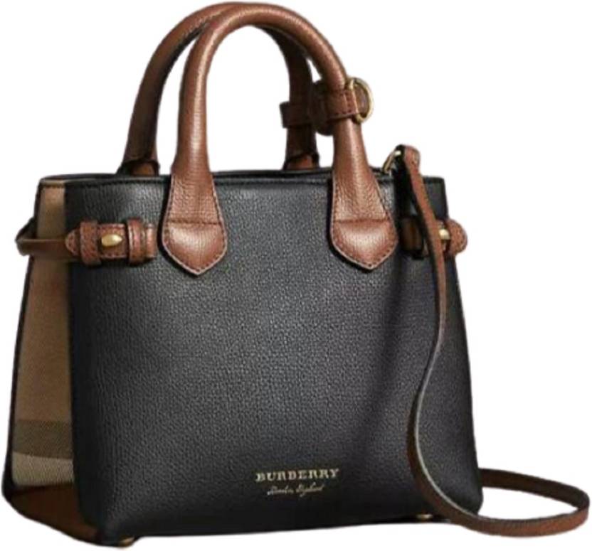 Buy BURBERRY Women Black Shoulder Bag black Online @ Best Price in India |  