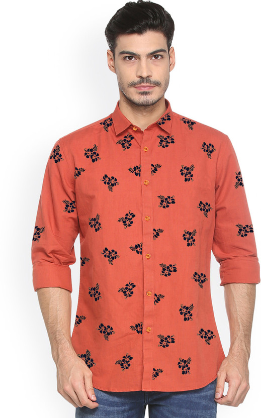 Cavenders Men Floral Print Casual 
