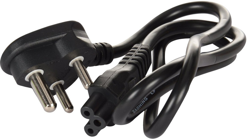 DELL Power Cord 1.5 m K257C-A(Compatible with All Laptop Adapter Charger, Black)