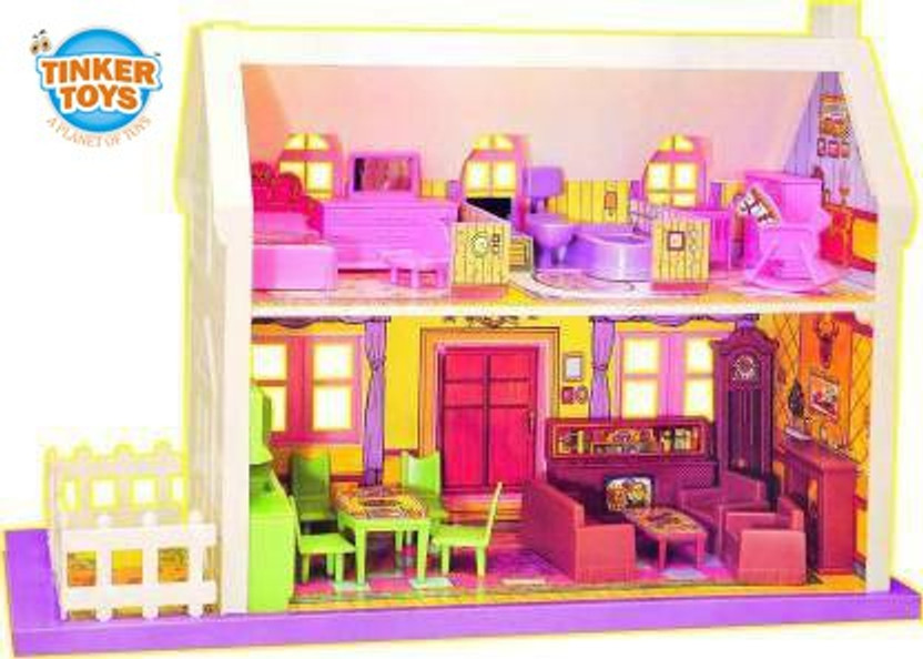 Tinker Toys 34 pcs Doll House(Multicolor)