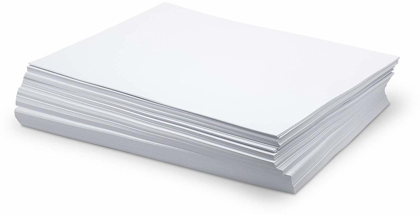 Eclet A4 400 GSM 40 pcs White ivory sheet drawing sheet , Art & Craft Home, School, Office Stationery A4 400 gsm Drawing Paper(Set of 1, White)