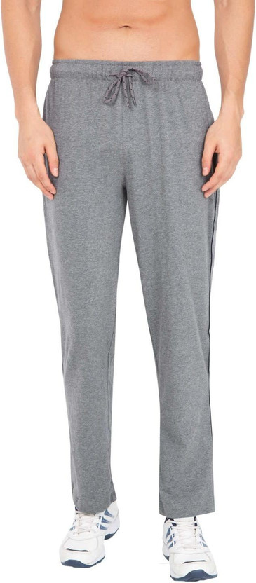 JOCKEY Solid Men Grey Track Pants - Buy 