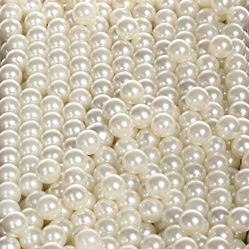 Royal Royal Villa White-8 mm - 1 Kg Pearl, Crafts Beads for Beading DIY Jewellery-1000 grams () - Flipkart Deal