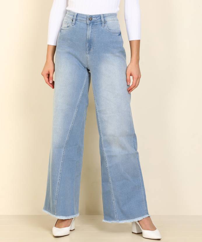 richting veer repetitie Pepe Jeans Flared Women Blue Jeans - Buy Pepe Jeans Flared Women Blue Jeans  Online at Best Prices in India | Flipkart.com