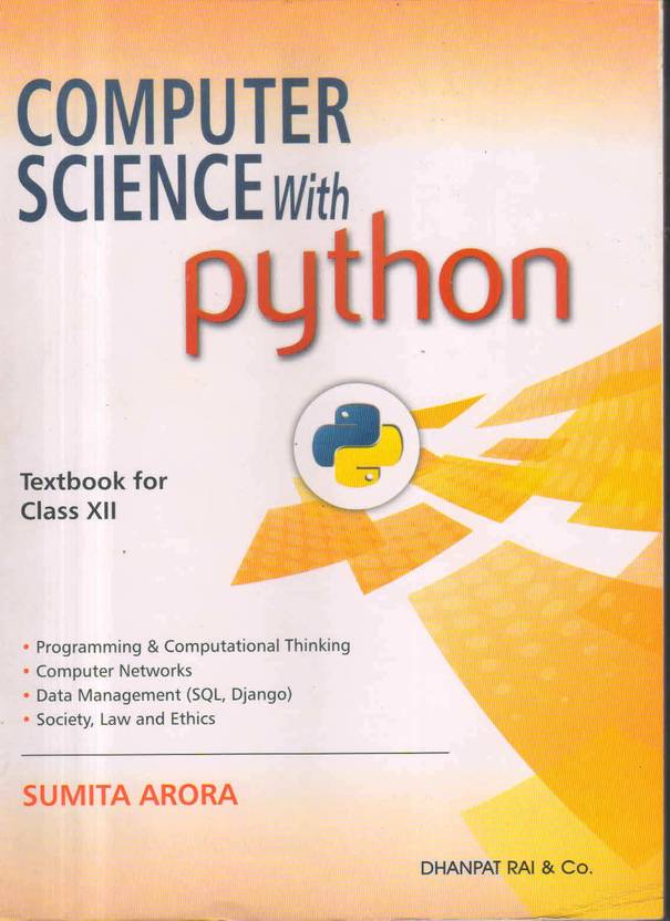 Computer Science With Python Class 12: Buy Computer Science With Python ...