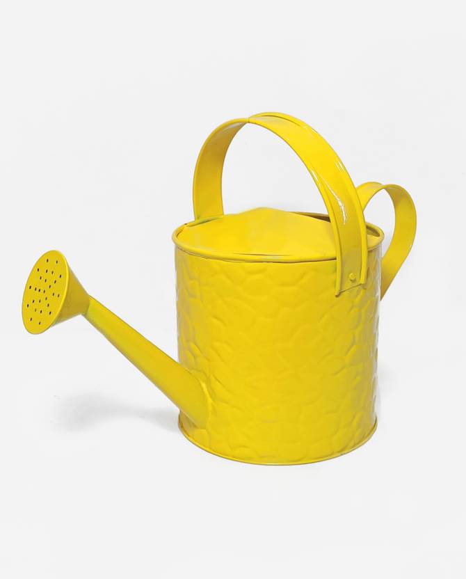 GIG Handicrafts GIG Metal Watering Can for Plants/Garden Decor, (Yellow
