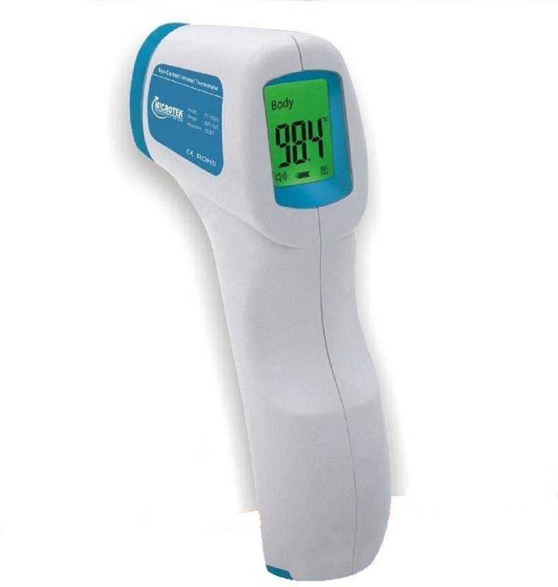 Microtek IT1520 Non Contact Infrared Thermometer (White, Pack of 1
