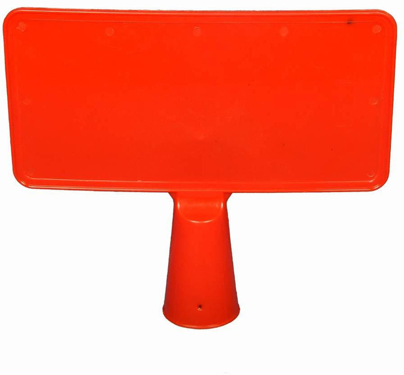 Ladwa Cone Sign Plate Emergency Sign(Reflective Sign)