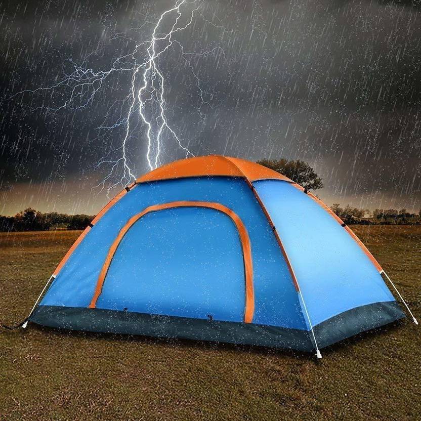 STUNNER Picnic Camping Portable Waterproof Tent For 6 Person-Multicolor