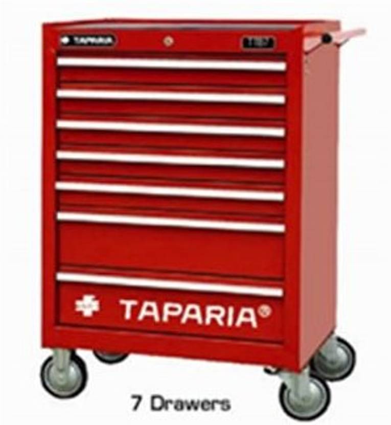 TAPARIA TTB7 Tool 7 Drawer Tool Box with Tray Price in India Buy