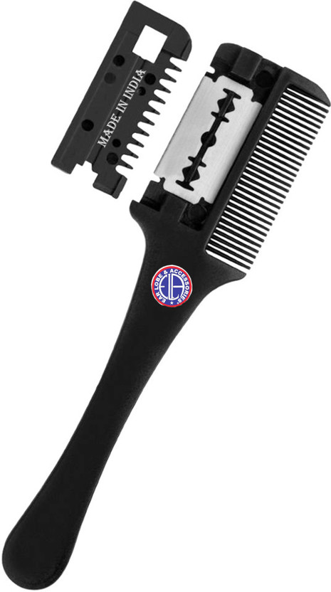 Ear Lobe & Accessories A Quality Barber Styling Razor Comb Hairdressing Tool 1pcs