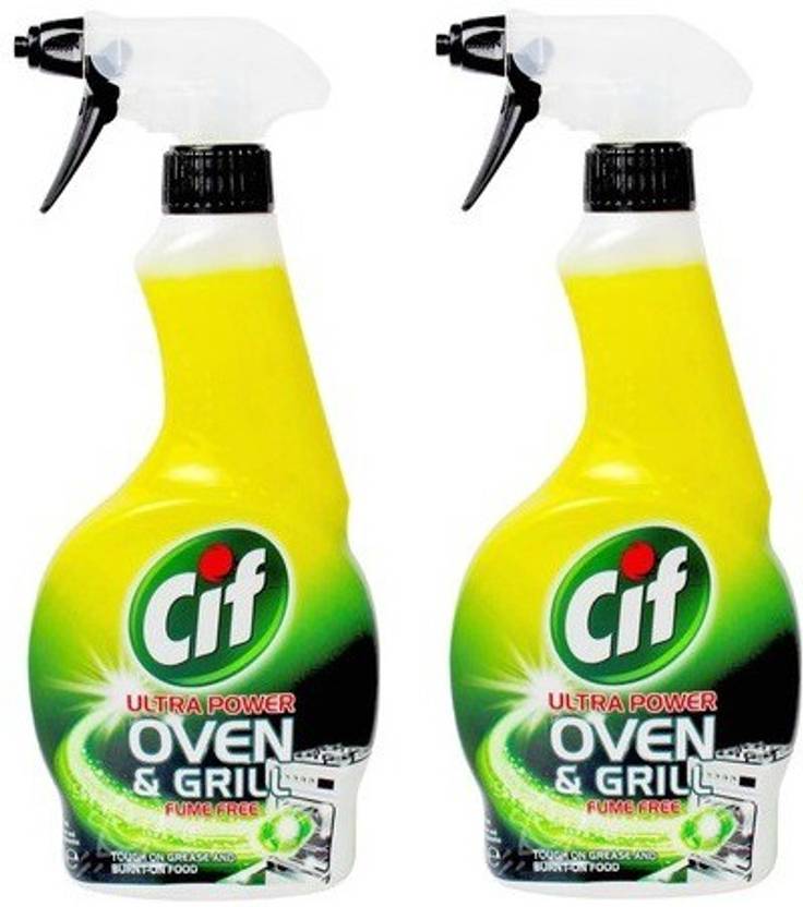 Cif Ultra Power Oven And Grill Fume Free 500ml Pack Of 2 Kitchen Cleaner Price in India Buy