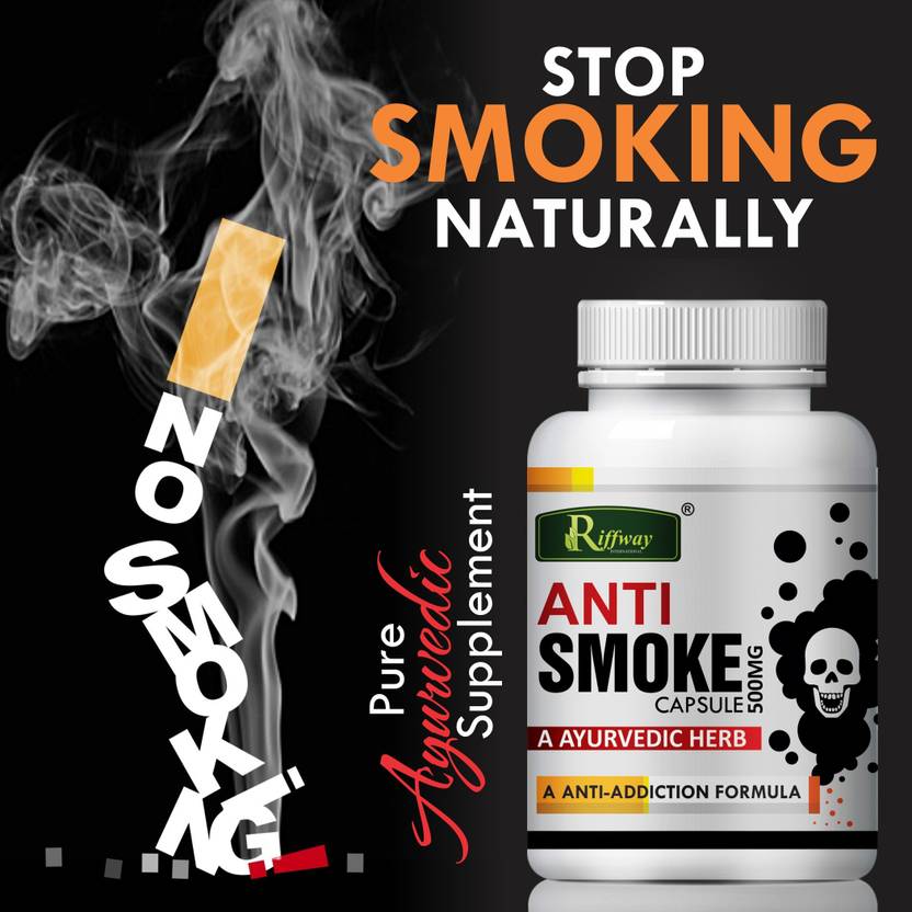 Riffway AntiSmoke Herbal Formula To Quit Smoke Habbit Provides Healthy